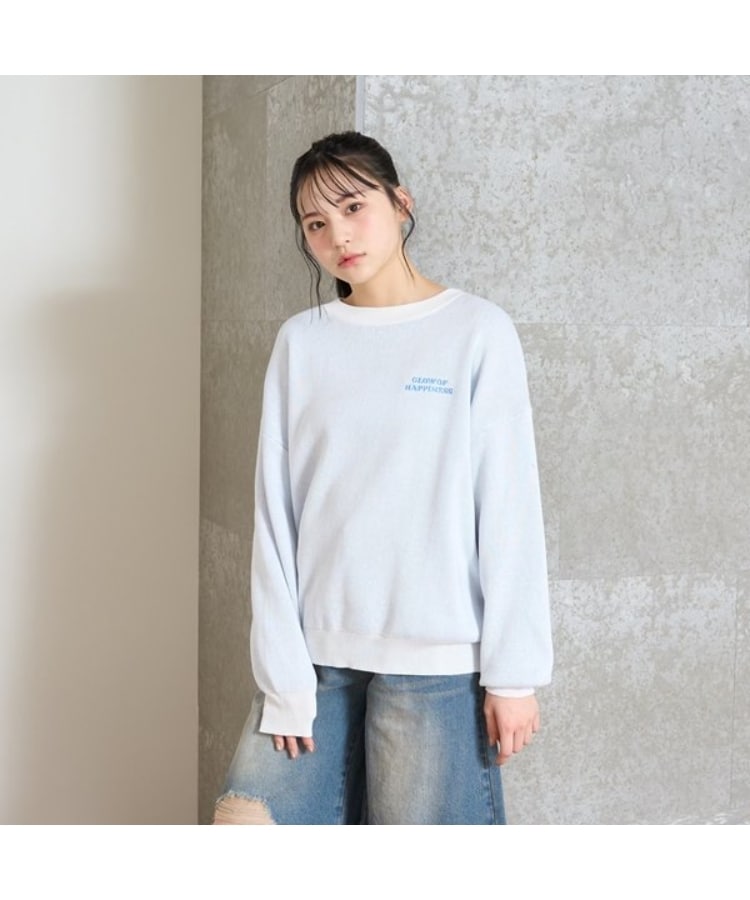 ラブトキシック・エル ティー エックス シー(Lovetoxic LTXC)のバックハートジャカードニット3