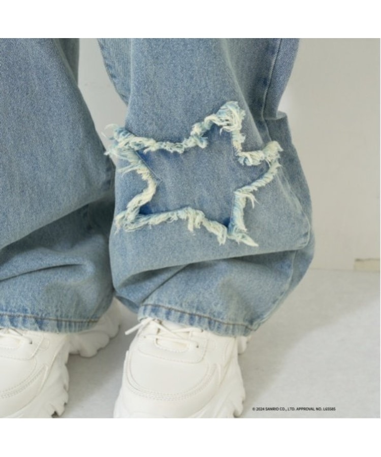 ラブトキシック・エル ティー エックス シー(Lovetoxic LTXC)の【サンリオキャラクターズ】刺しゅうデニムパンツ10