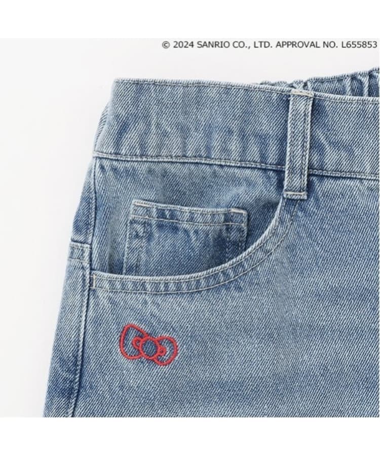 ラブトキシック・エル ティー エックス シー(Lovetoxic LTXC)の【サンリオキャラクターズ】刺しゅうデニムパンツ25