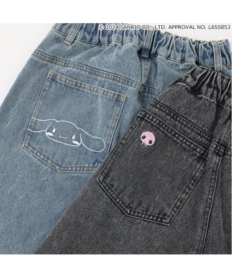 ラブトキシック・エル ティー エックス シー(Lovetoxic LTXC)の【サンリオキャラクターズ】刺しゅうデニムパンツ28