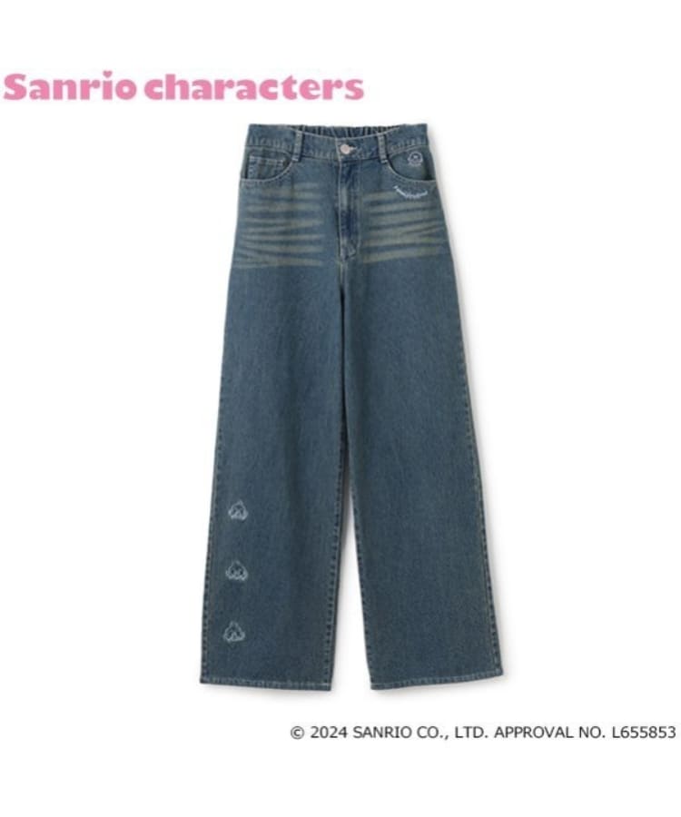 ラブトキシック・エル ティー エックス シー(Lovetoxic LTXC)の【サンリオキャラクターズ】刺しゅうデニムパンツ33