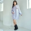 ラブトキシック・エル ティー エックス シー(Lovetoxic LTXC)のサガラワンポパーカワンピース サックスブルー(090)