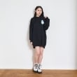 ラブトキシック・エル ティー エックス シー(Lovetoxic LTXC)のサガラワンポパーカワンピース ブラック(219)