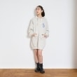 ラブトキシック・エル ティー エックス シー(Lovetoxic LTXC)のサガラワンポパーカワンピース ライトグレー(211)