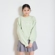 ラブトキシック・エル ティー エックス シー(Lovetoxic LTXC)の【GOODPRICE】ロゴ刺繍プルオーバー ライトグリーン(120)