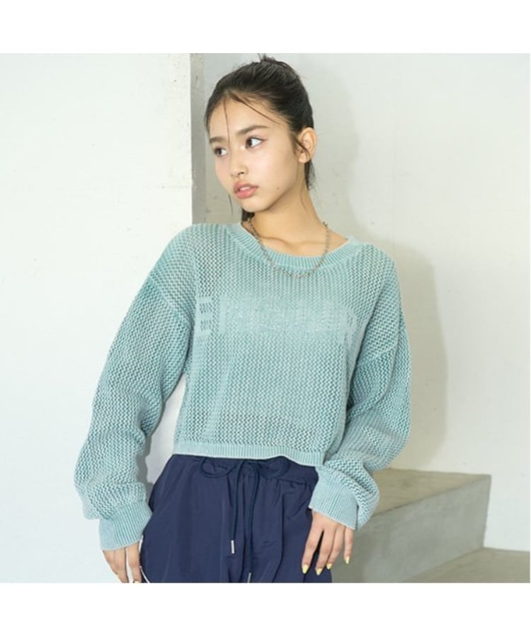 ラブトキシック・エル ティー エックス シー(Lovetoxic LTXC)の【LTXC】ピグメントメッシュニット1