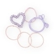 ラブトキシック・エル ティー エックス シー(Lovetoxic LTXC)の6本ゴムセット ラベンダー(080)