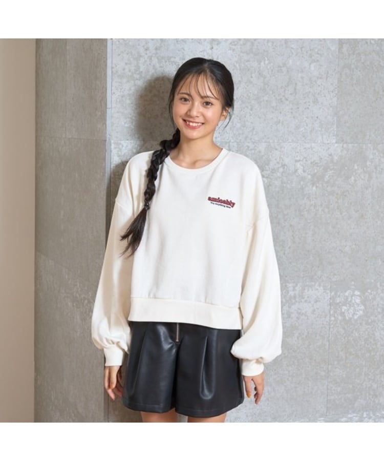 ラブトキシック・エル ティー エックス シー(Lovetoxic LTXC)の裏起毛バックワッペンプルオーバー1