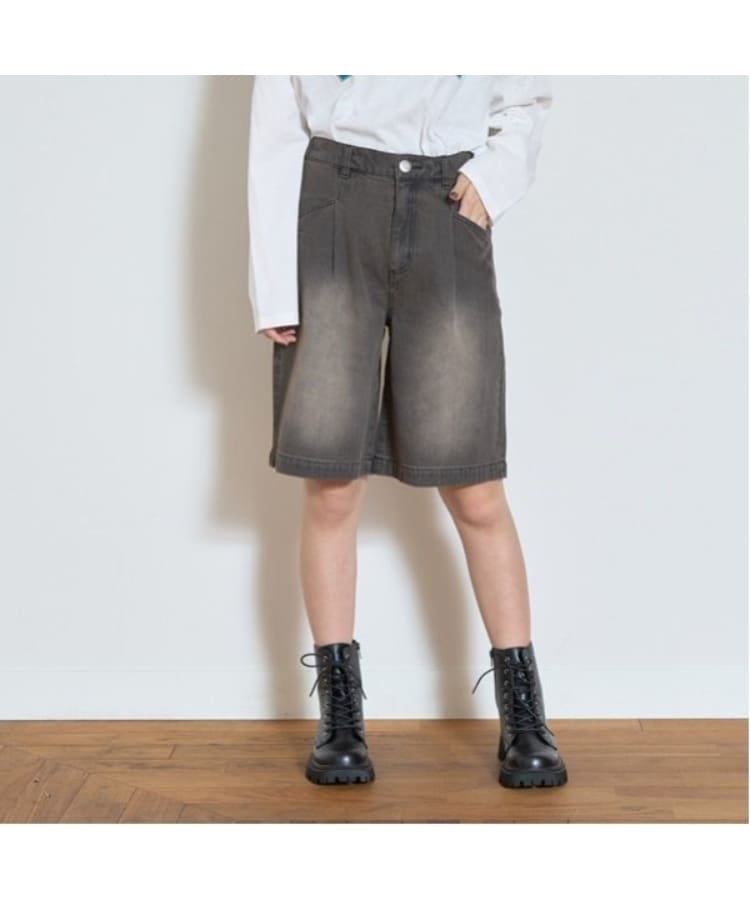 ラブトキシック・エル ティー エックス シー(Lovetoxic LTXC)の【LTXC】タックハーフデニムパンツ2