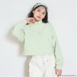 ラブトキシック・エル ティー エックス シー(Lovetoxic LTXC)の【Reebok】クロップドハーフZIP ライトグリーン(120)