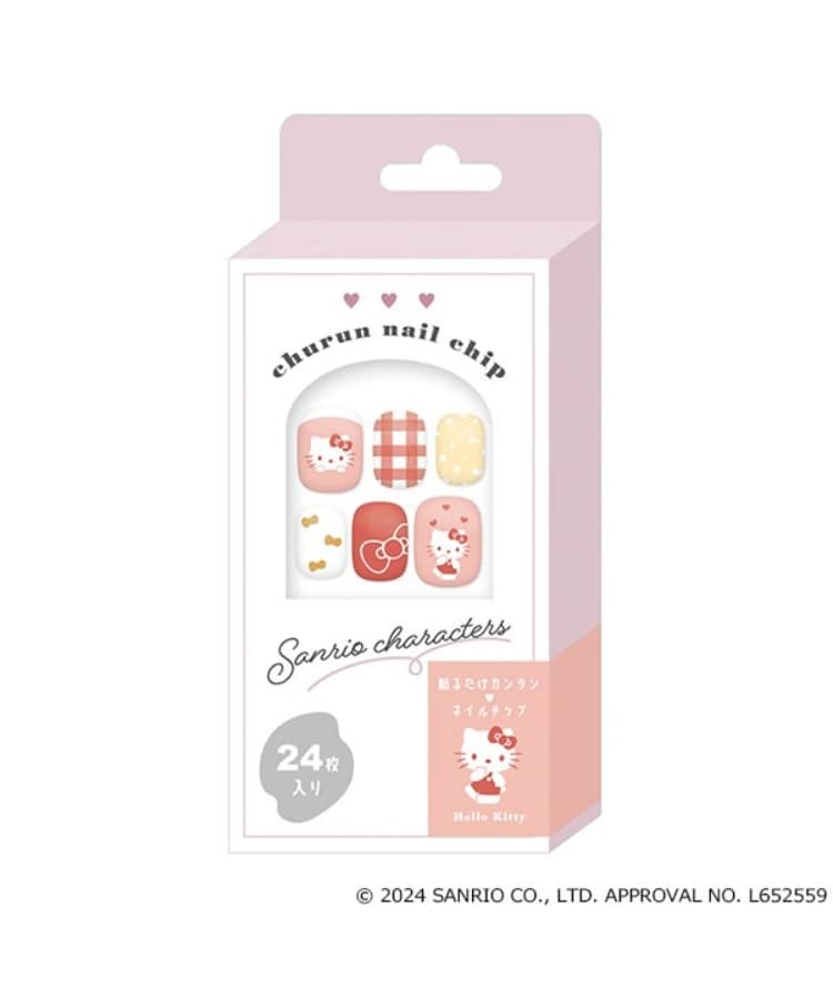 ラブトキシック・エル ティー エックス シー(Lovetoxic LTXC)の【SANRIO】ネイルチップ レッド(061)