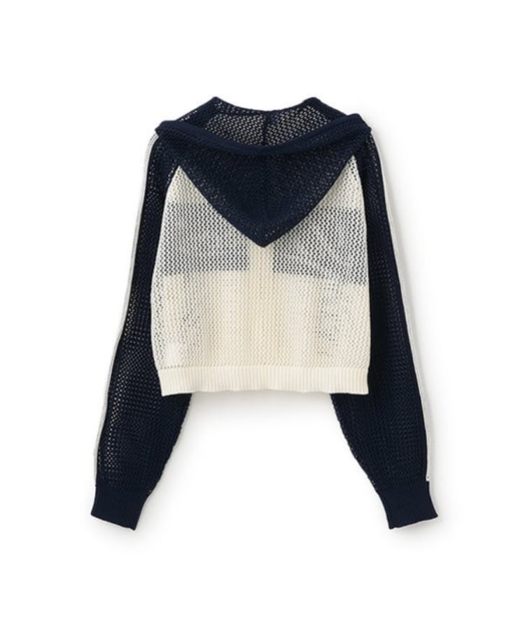 ラブトキシック・エル ティー エックス シー(Lovetoxic LTXC)の【LTXC】メッシュラグランZIPニット4
