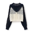 ラブトキシック・エル ティー エックス シー(Lovetoxic LTXC)の【LTXC】メッシュラグランZIPニット4