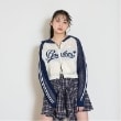 ラブトキシック・エル ティー エックス シー(Lovetoxic LTXC)の【LTXC】メッシュラグランZIPニット ネイビー(094)