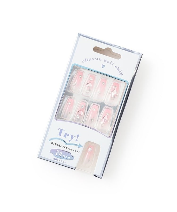 ラブトキシック・エル ティー エックス シー(Lovetoxic LTXC)のネイルチップロング2 ライトピンク(070)