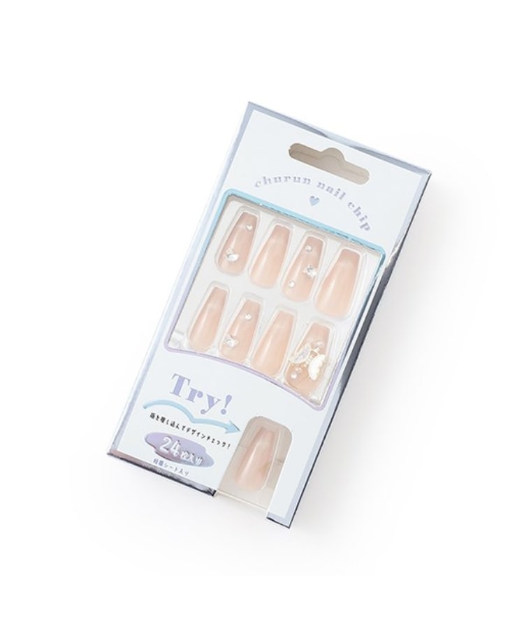 ラブトキシック・エル ティー エックス シー(Lovetoxic LTXC)のネイルチップロング2 ベージュ(152)