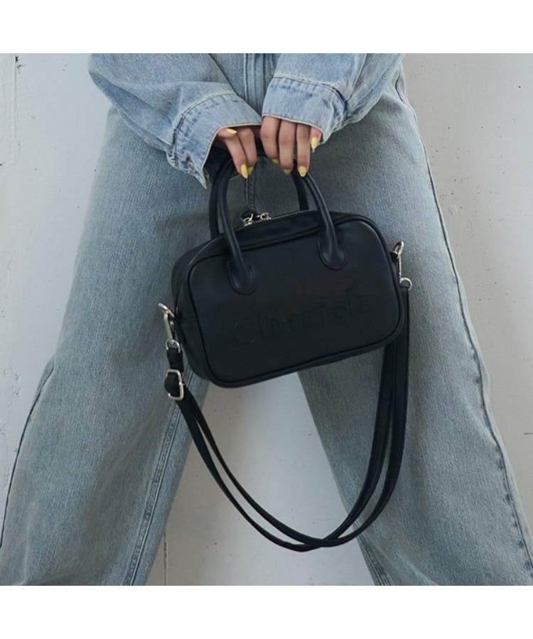 ラブトキシック・エル ティー エックス シー(Lovetoxic LTXC)の【新色登場】エンボスボストンミニショルダー ブラック(219)