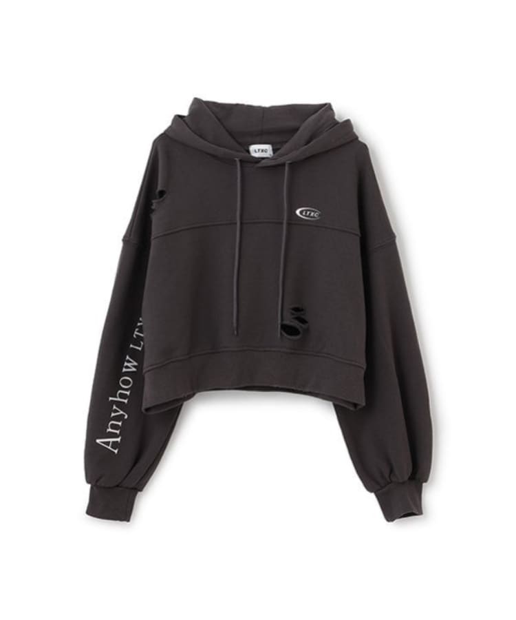 ラブトキシック・エル ティー エックス シー(Lovetoxic LTXC)の【LTXC】ダメージクロップドパーカ1