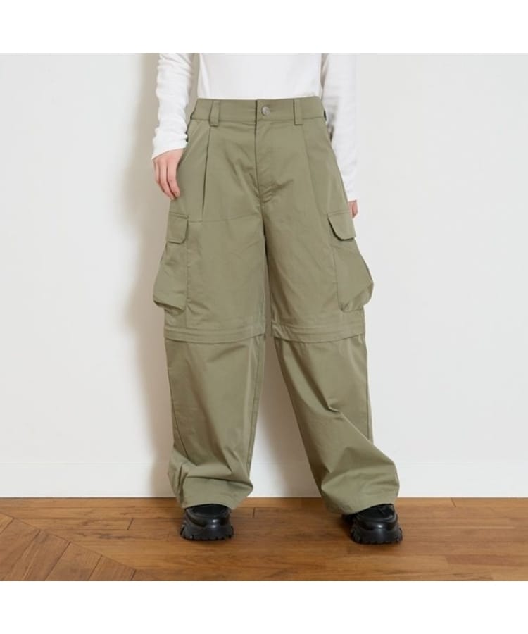 ラブトキシック・エル ティー エックス シー(Lovetoxic LTXC)の【LTXC】【撥水】2WAYハーフカーゴパンツ4