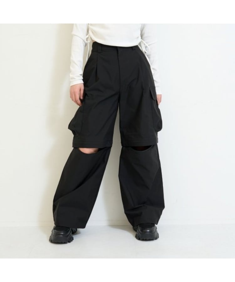 ラブトキシック・エル ティー エックス シー(Lovetoxic LTXC)の【LTXC】【撥水】2WAYハーフカーゴパンツ6