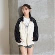 ラブトキシック・エル ティー エックス シー(Lovetoxic LTXC)の【LTXC】【撥水】ルーズラインブルゾン オフホワイト(003)