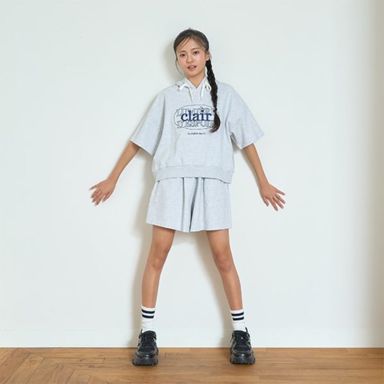 ラブトキシック・エル ティー エックス シー(Lovetoxic LTXC)の半袖パーカSETUP ミドルワンピース