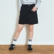 ラブトキシック・エル ティー エックス シー(Lovetoxic LTXC)の【ベーシック】デニム・ツイル台形スカパン ブラック(219)