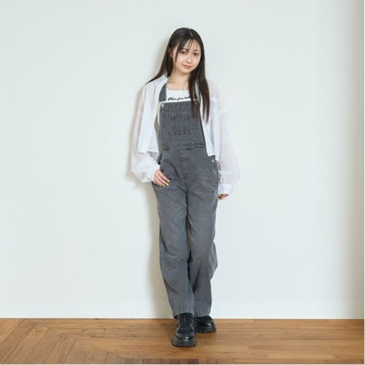 ラブトキシック・エル ティー エックス シー(Lovetoxic LTXC)の【ベーシック】デニムオーバーオール オールインワン