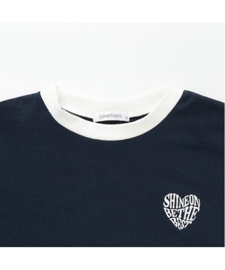 ラブトキシック・エル ティー エックス シー(Lovetoxic LTXC)の【GOODPRICE】ハートバイカラー長袖Tシャツ13