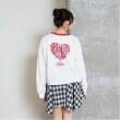 ラブトキシック・エル ティー エックス シー(Lovetoxic LTXC)の【GOODPRICE】ハートバイカラー長袖Tシャツ3