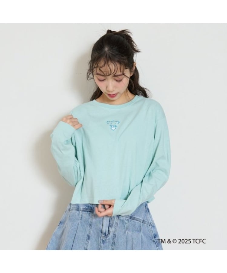 ラブトキシック・エル ティー エックス シー(Lovetoxic LTXC)の【ケアベア】キャラアソート長袖Tシャツ グリーン(025)