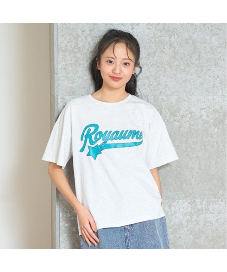 ラブトキシック・エル ティー エックス シー(Lovetoxic LTXC)の【GOODPRICE】カスレカレッジロゴ990半T ライトグレー(211)