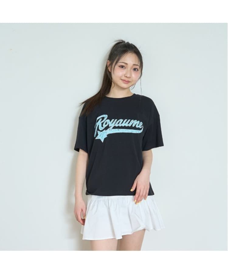 ラブトキシック・エル ティー エックス シー(Lovetoxic LTXC)の【GOODPRICE】カスレカレッジロゴ990半T ブラック(219)