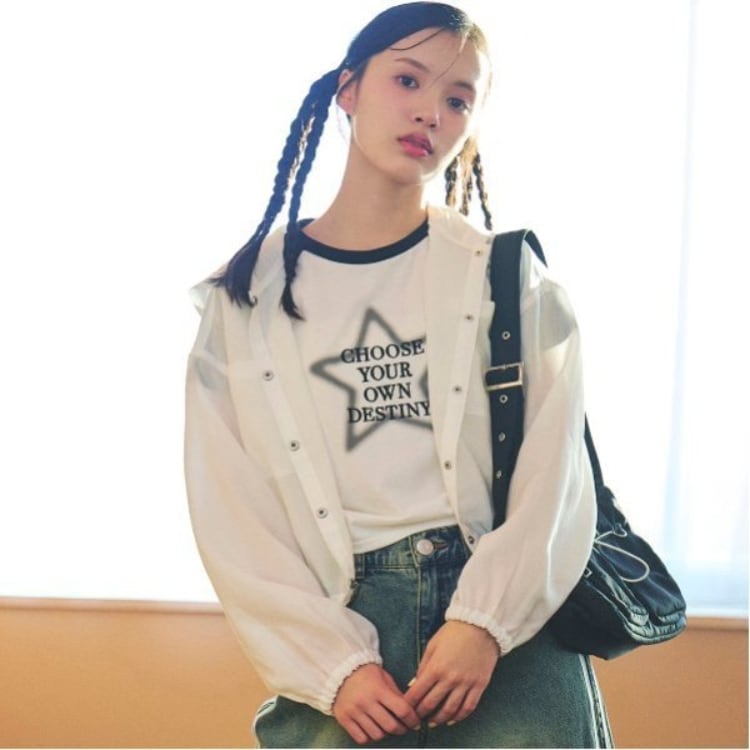 ラブトキシック・エル ティー エックス シー(Lovetoxic LTXC)のUVシアーパーカ シャツ・ブラウス