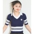 ラブトキシック・エル ティー エックス シー(Lovetoxic LTXC)の【アラエル】半袖ポロニット12