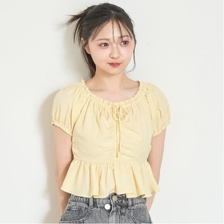ラブトキシック・エル ティー エックス シー(Lovetoxic LTXC)のドロストオフショルブラウス シャツ・ブラウス