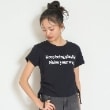 ラブトキシック・エル ティー エックス シー(Lovetoxic LTXC)の【akane】【速乾】ドロストTシャツ ブラック(219)