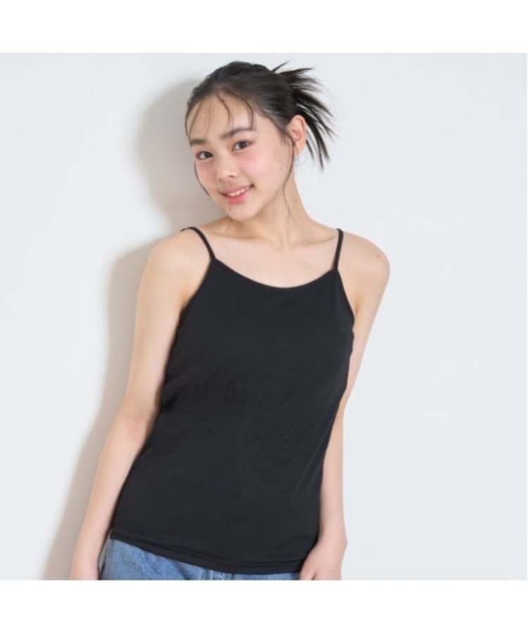 ラブトキシック・エル ティー エックス シー(Lovetoxic LTXC)の【ベーシック/冷感】カップつきキャミソール ブラック(219)
