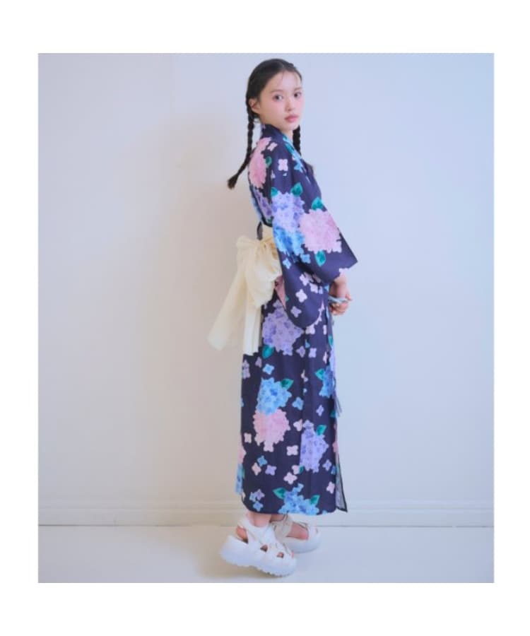 ラブトキシック・エル ティー エックス シー(Lovetoxic LTXC)の【初コラボ！】【HIBIYA-KADAN】紫陽花2WAY浴衣1