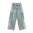 ラブトキシック・エル ティー エックス シー(Lovetoxic LTXC)の【LTXC】ライトデニムラインカーゴパンツ5