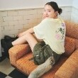 ラブトキシック・エル ティー エックス シー(Lovetoxic LTXC)の【LTXC】カーゴデニムミニスカート グレー(012)