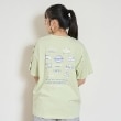 ラブトキシック・エル ティー エックス シー(Lovetoxic LTXC)のロゴバックプリントTシャツ ライトグリーン(120)
