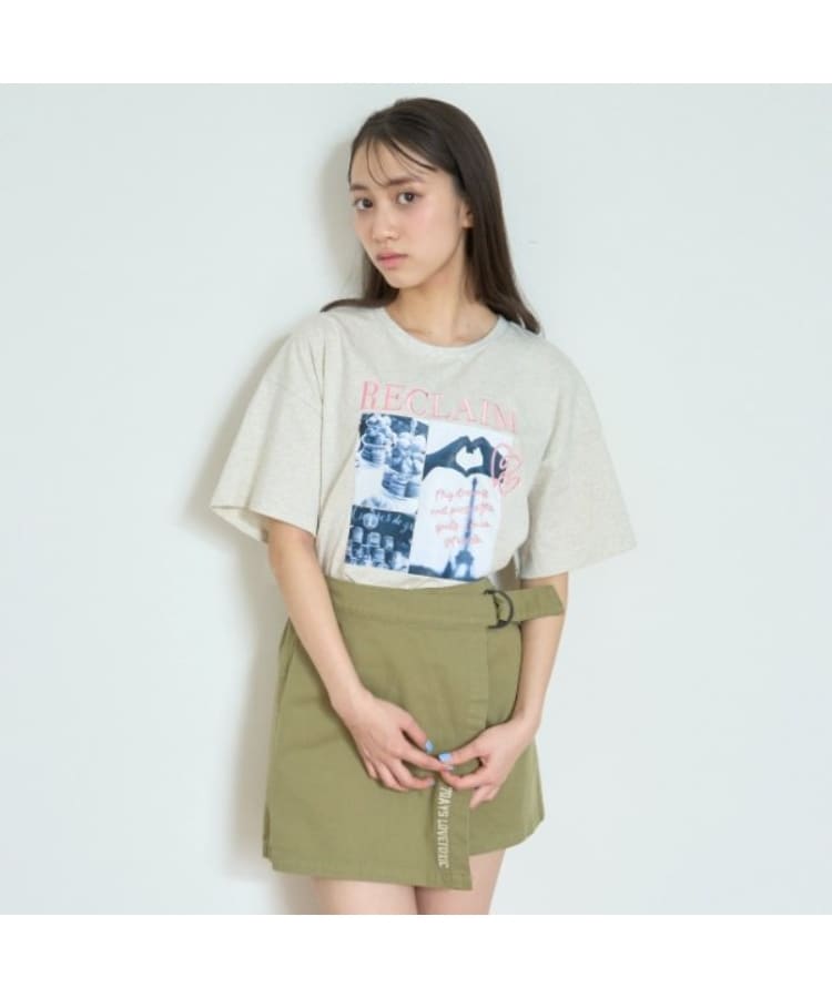 ラブトキシック・エル ティー エックス シー(Lovetoxic LTXC)の【7days】パリ転写プリントTシャツ1
