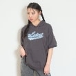 ラブトキシック・エル ティー エックス シー(Lovetoxic LTXC)の【7days】ロゴアップリケパーカー チャコールグレー(013)