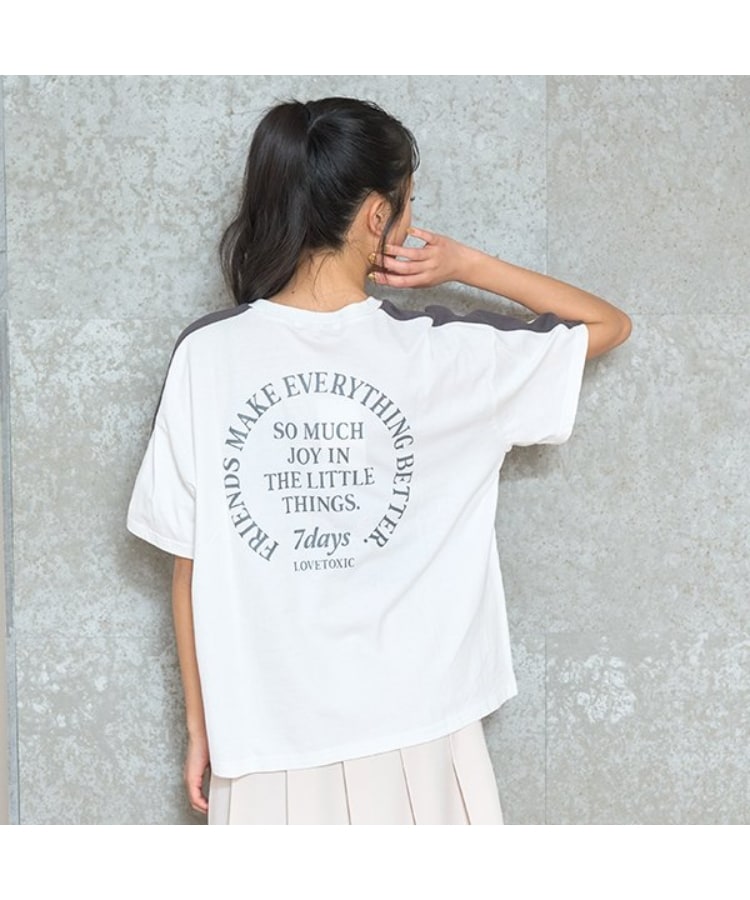 ラブトキシック・エル ティー エックス シー(Lovetoxic LTXC)の【7days】ラインポケットTシャツ3