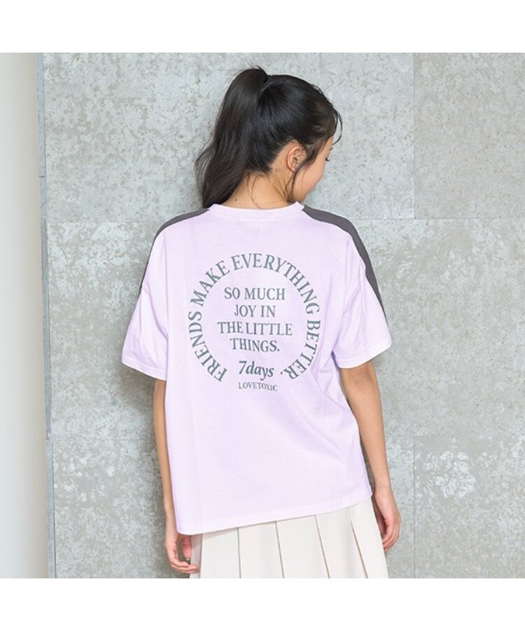 ラブトキシック・エル ティー エックス シー(Lovetoxic LTXC)の【7days】ラインポケットTシャツ4