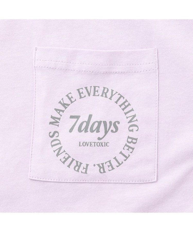 ラブトキシック・エル ティー エックス シー(Lovetoxic LTXC)の【7days】ラインポケットTシャツ12