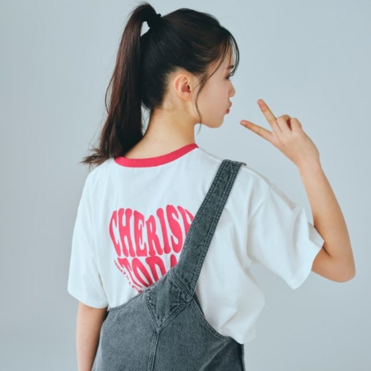 ラブトキシック・エル ティー エックス シー(Lovetoxic LTXC)の【LTXC】ハートリンガーTシャツ Ｔシャツ