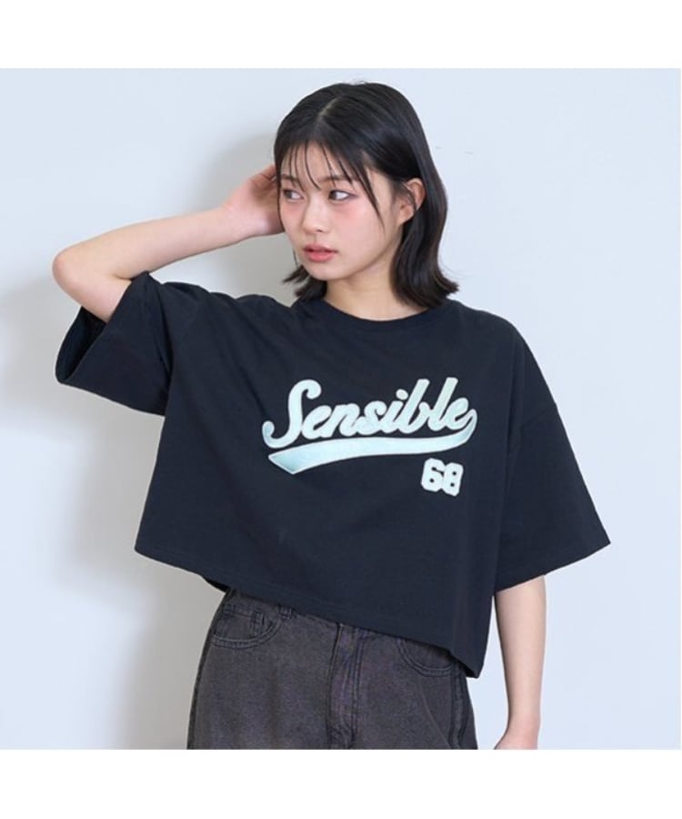 ラブトキシック・エル ティー エックス シー(Lovetoxic LTXC)のロゴアソートアップリ半T ブラック(219)