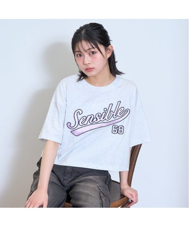 ラブトキシック・エル ティー エックス シー(Lovetoxic LTXC)のロゴアソートアップリ半T ライトグレー(211)